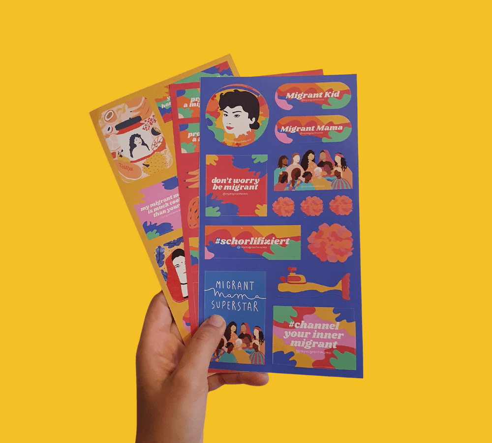 Stickerbögen:  Celebrate Migration